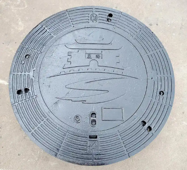 小金球墨铸铁井盖定制款展示